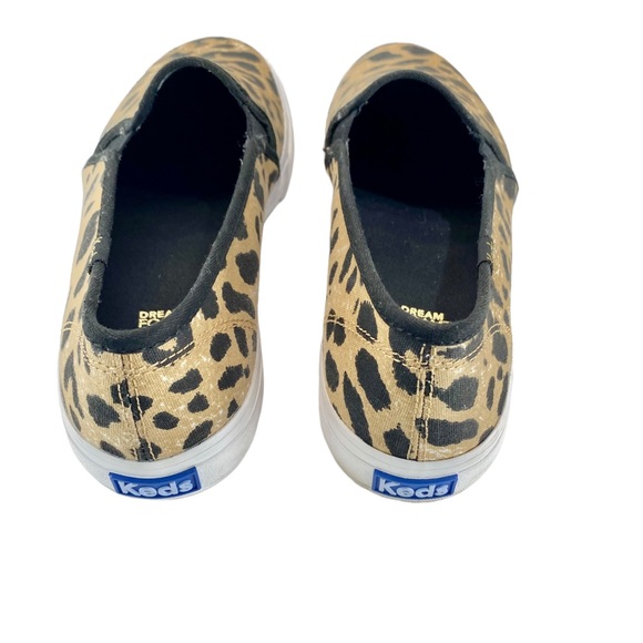KEDS DOUBLE DECKER LEOPARD SLIP-ON SNEAKER 7.5 - Picture 7 of 11